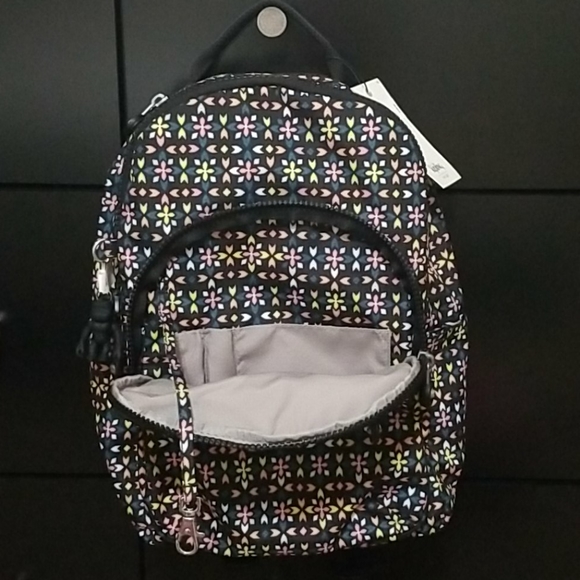 Kipling Seoul Go Small Backpack Floral Mozzaik - Picture 14 of 15